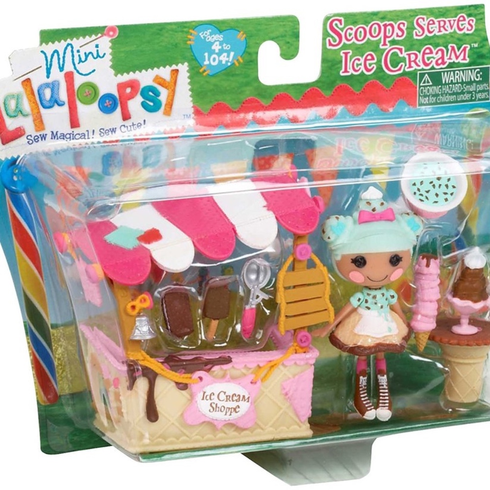 Mini Lalaloopsy Scoops Serves Ice Cream NIB